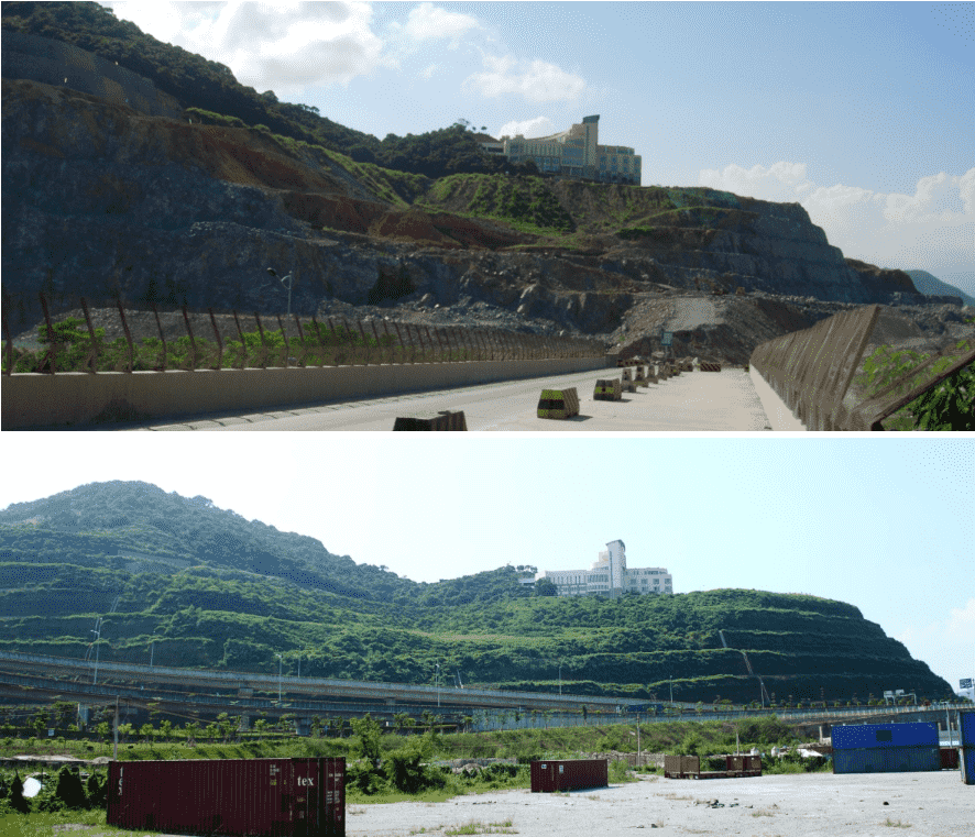 深圳市東部沿海高速公路-蓮塘至鹽田段梧桐山道立交路塹邊坡地質(zhì)災(zāi)害治理工程勘查、設(shè)計(jì)